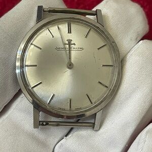 Vintage Jaeger-LeCoultre Manual Wind Watch K885 1960s  34mm For Repair / Parts